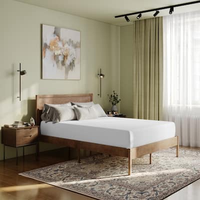 Green Tea Cooling Gel 4-Layer Memory Foam Mattress in a Box