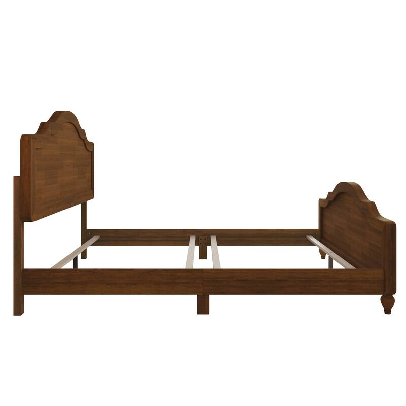 Clayfell Hinton Wood Panel Bed