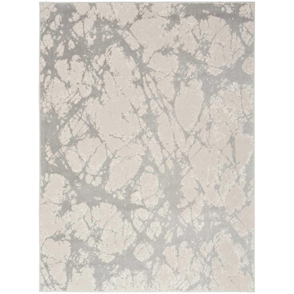 Calvin Klein CK011 Verdant Indoor only Grey Abstract Area Rug