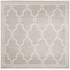 preview thumbnail 146 of 192, SAFAVIEH Amherst Norma Modern Rug 5' Square - Light Grey/Ivory - Square