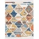 preview thumbnail 2 of 2, SAFAVIEH Hand-knotted Kenya Azul Southwestern Tribal Wool Rug