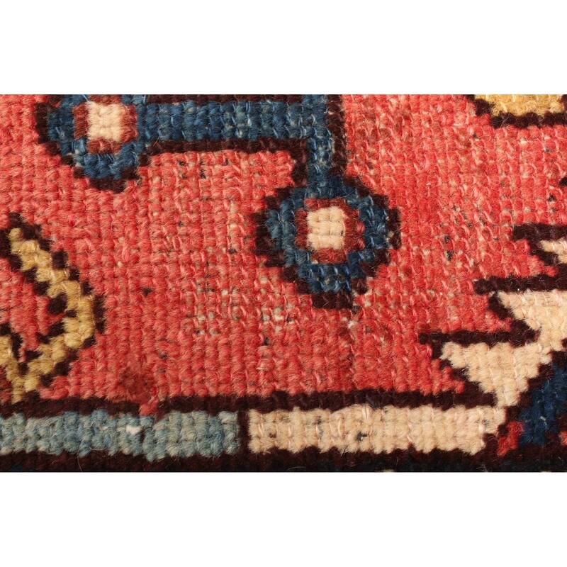 ECARPETGALLERY Hand-knotted Konya Anatolian Dark Red Wool Rug - 3'3 x 6'0