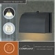 preview thumbnail 8 of 7, Vaxcel Lighting Walsh 1 Light Outdoor Dark Sky Wall Sconce with