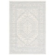 preview thumbnail 75 of 166, SAFAVIEH Adirondack Cheyenne Rustic Oriental Medallion Rug 5'1" x 7'6" - Ivory/Slate