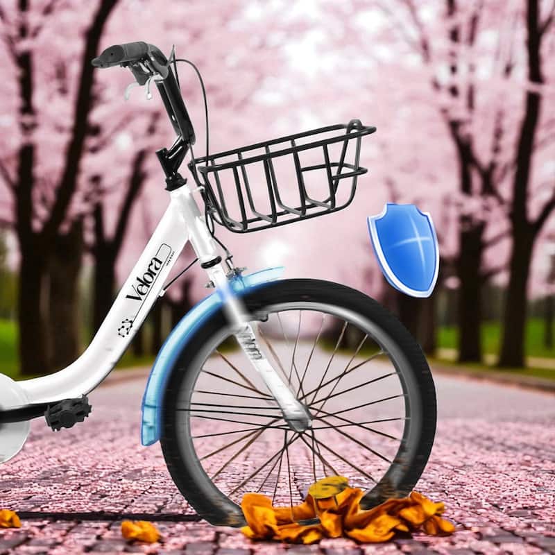 20 Inch Kids Bike for Boys & Girls, Single Speed Bicycle with Coaster Brake, V-Brake & Rear Rack