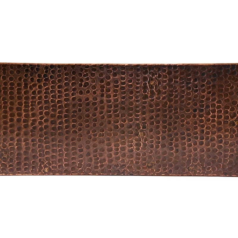 35-in Hammered Copper Apron Front Single Basin Kitchen Sink (KASDB35229)