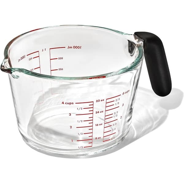 Glass Measuring Cup, 8 Cup Capacity (2 Liters), Transparent - Bed Bath &  Beyond - 41443121