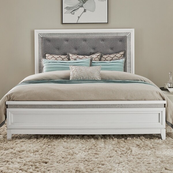 Rhinestone headboard queen discount