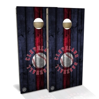Cleveland Baseball Outdoor Cornhole Board Set