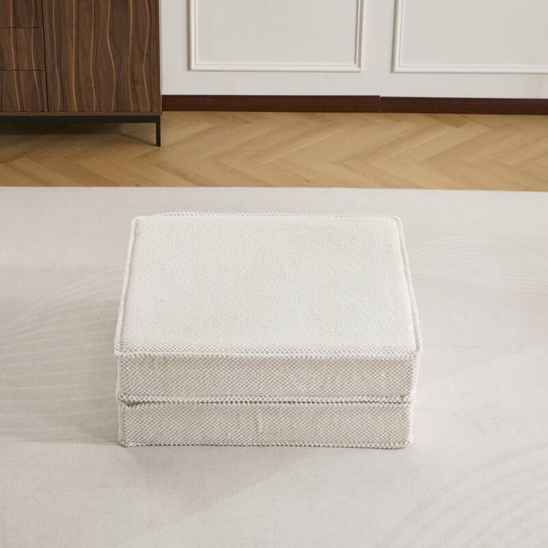 Compression Mahjong Sofa,Convertible Floor Sofa Bed,DIY Boneless Modular Sectional Sofa,No Assembly Required