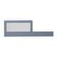preview thumbnail 1 of 6, BreathableBaby Breathable Mesh Toddler Bed Conversion Kit for 3-in-1 Crib Steel Gray