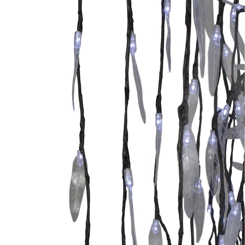 6' Lighted Christmas Willow Tree Outdoor Decoration - LED Lights