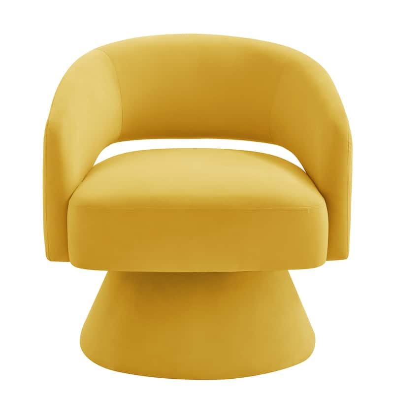 Modern Swivel Barrel Chair