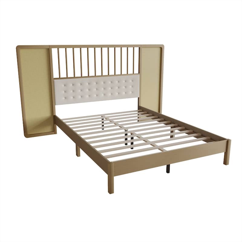 CraftPorch Sophisticated Wall Bed with 2 Nightstand