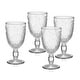 preview thumbnail 3 of 3, Fitz and Floyd Set of 4 Maddi Goblets, 10 Oz, Clear - N/A