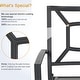 preview thumbnail 28 of 31, MAISON ARTS 7-piece Outdoor E-coating Metal Patio Dining Set with Stackable Chairs