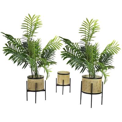 Bohemian Indoor Plant Stand , Potted Plant Holder, Large, Medium, Small, Set of 3,
