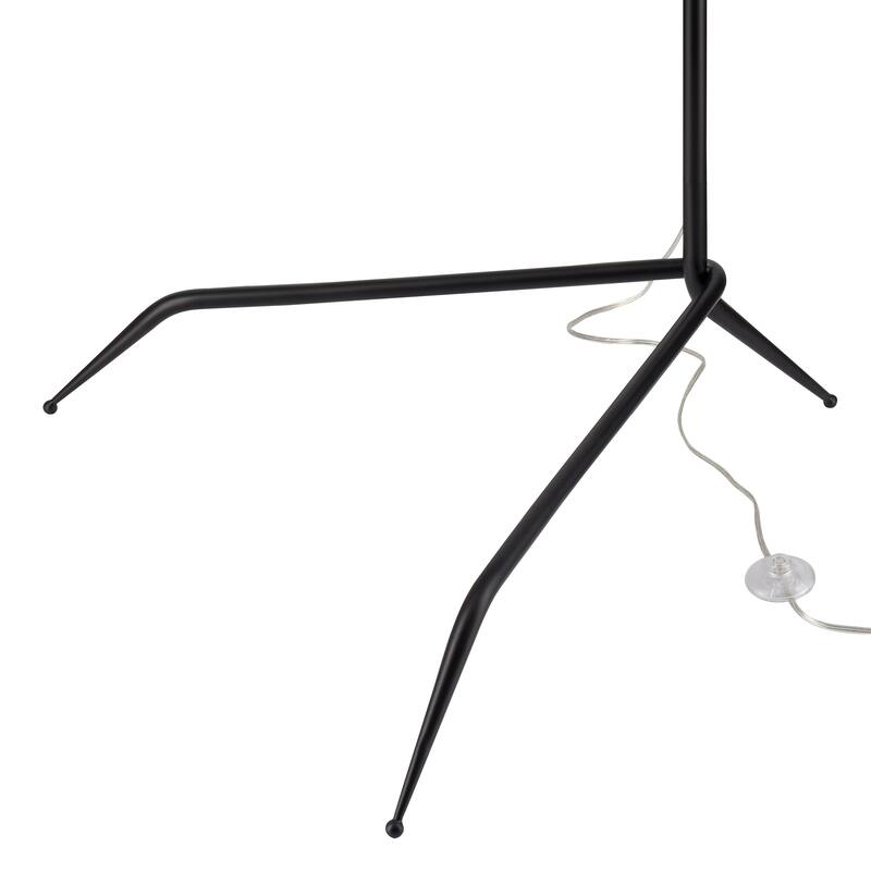 Elk Home Risley 81.5'' High 3-Light Floor Lamp - Matte Black