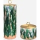 preview thumbnail 4 of 2, Uttermost 18228 Sylvie 18-1/4" Tall Ceramic and Iron Canisters - Set