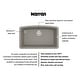 preview thumbnail 9 of 50, Karran Undermount Quartz Double Bowl Kitchen Sink