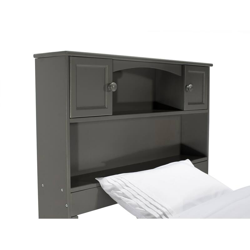Platform Bed with Drawers - Low Profile Bed Frame & USB Charger - Modern Storage Bed