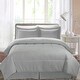 preview thumbnail 19 of 20, Home Essential Lightweight Bed In A Bag Bedding Set (Includes Comforter, Sham, Bedskirt, Fitted Sheet, Flat Sheet, Pillowcase)