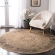 preview thumbnail 10 of 52, SAFAVIEH Agda Vintage Distressed Oriental Area Rug 6' Round - Warm Beige - Round