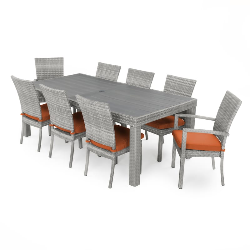 Cannes 20 Piece Sunbrella Outdoor Patio Estate Set