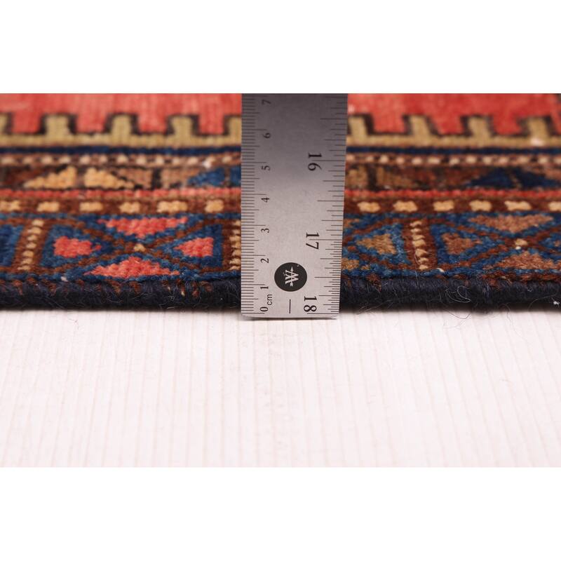 ECARPETGALLERY Hand-knotted Antalya Vintage Dark Copper Wool Rug - 4'8 x 6'0