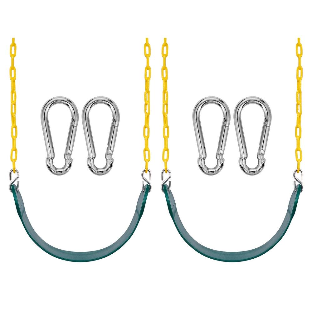 Sorbus Heavy Duty Swing Seat, 68inch Adjustable Chain, Support 220lb for Kids Outdoor Play