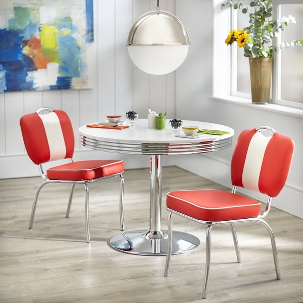 Simple Living Raleigh Retro 3 piece Dining Set On Sale Bed