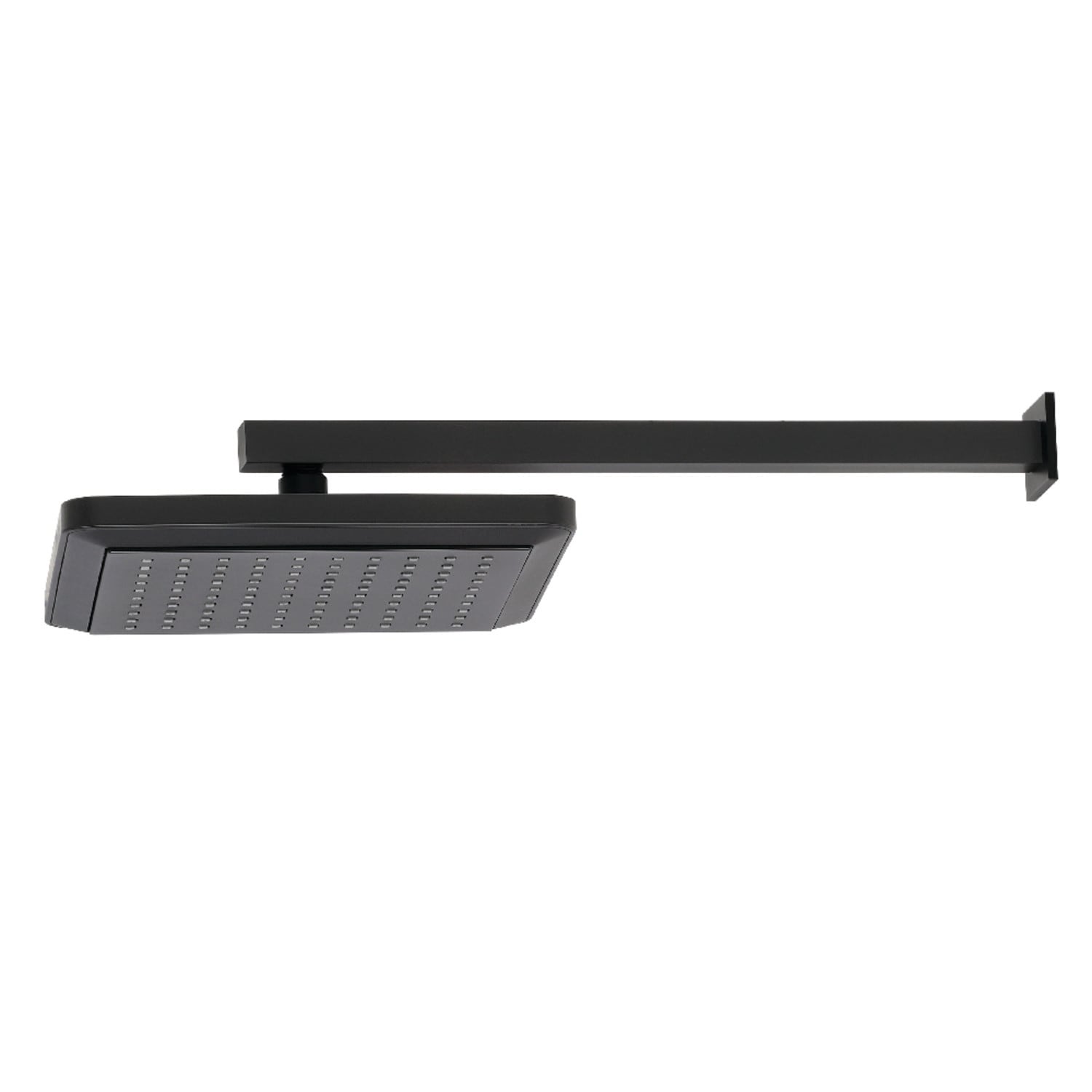 Kingston Brass Claremont 9-5/8-Inch Square Shower Head with Shower Arm