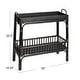preview thumbnail 12 of 15, 2-Tier Rattan Bar Storage Tray