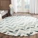 preview thumbnail 18 of 121, SAFAVIEH Dip Dye Marybeth Hand-tufted Wool Chevron Area Rug