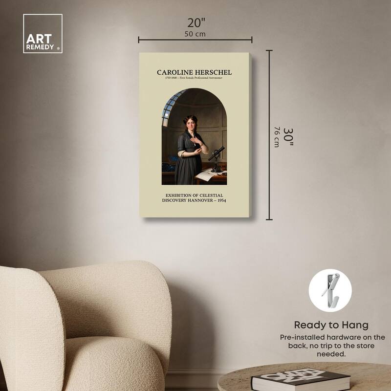 Telescopic Visions Canvas by Art Remedy, Gallery Wrapped