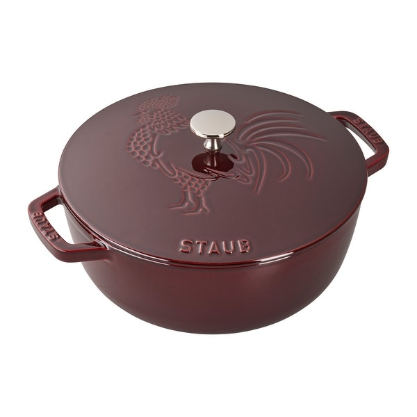 Staub Cast Iron 3.75-qt Essential French Oven Rooster. Opens flyout.