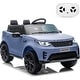 preview thumbnail 41 of 54, 12V Kids Ride On Car,Licensed Land Rover Style, 4.5Ah Battery, 2 Motors, 3 Speed Modes, Safety Features Light blue