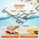 preview thumbnail 6 of 8, Multi Color Foam Foldable Baby Play Crawling Mat with Raised Letters and Anti-Slip Texture - 71” L x 55” W