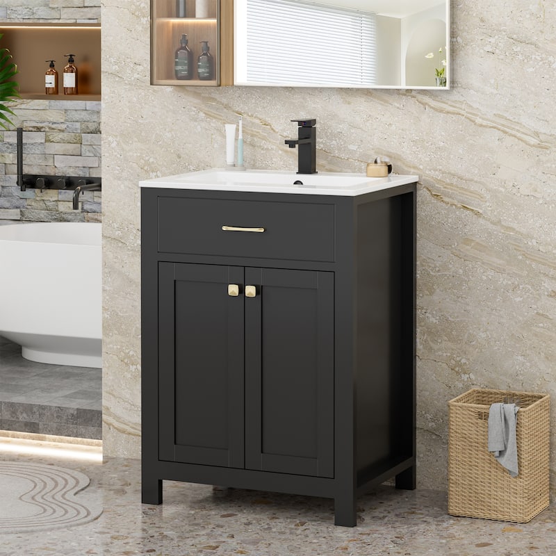Bathroom Vanity with Sink & Faucet