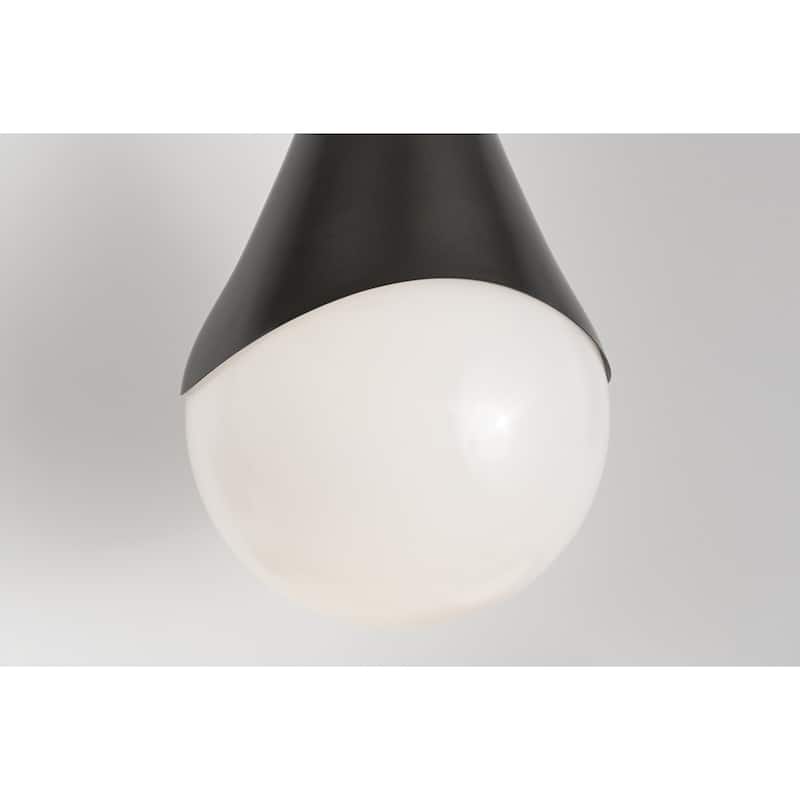 Mitzi by Hudson Valley Ariana LED Bath Bracket with Opal Glossy Glass