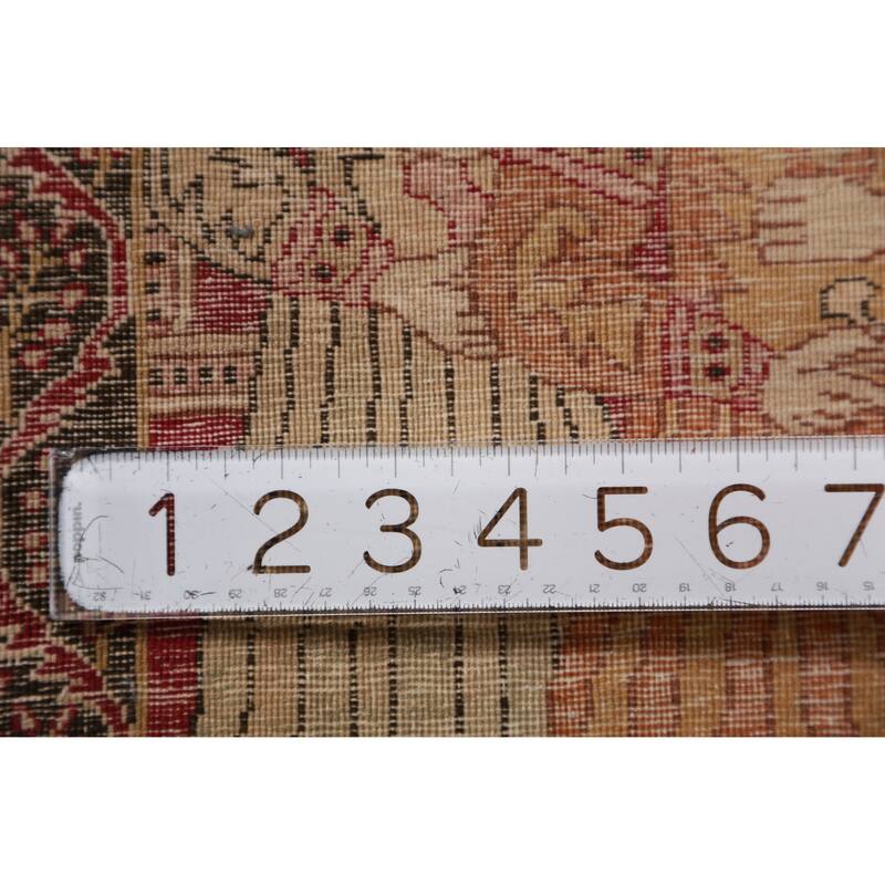 Set Of 2 Vegetable Dye Kerman Ravar Persian Rug Handmade Wool Carpet - 1'11" x 2'8"