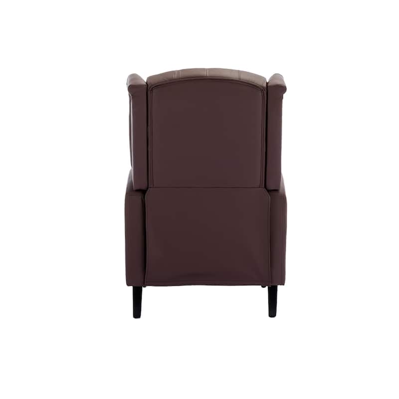 PU Leather Upholstered Recliner Chair