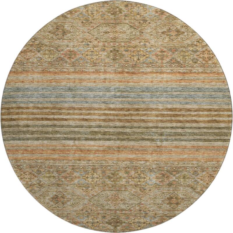 Premium Washable Super Soft Boho Stripes Mayfield Rug