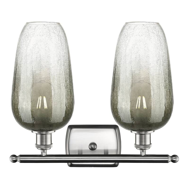Innovations Lighting Endless Possibilities Ballston - Brookhaven Flute - 2 Light 17" Bath Vanity Light
