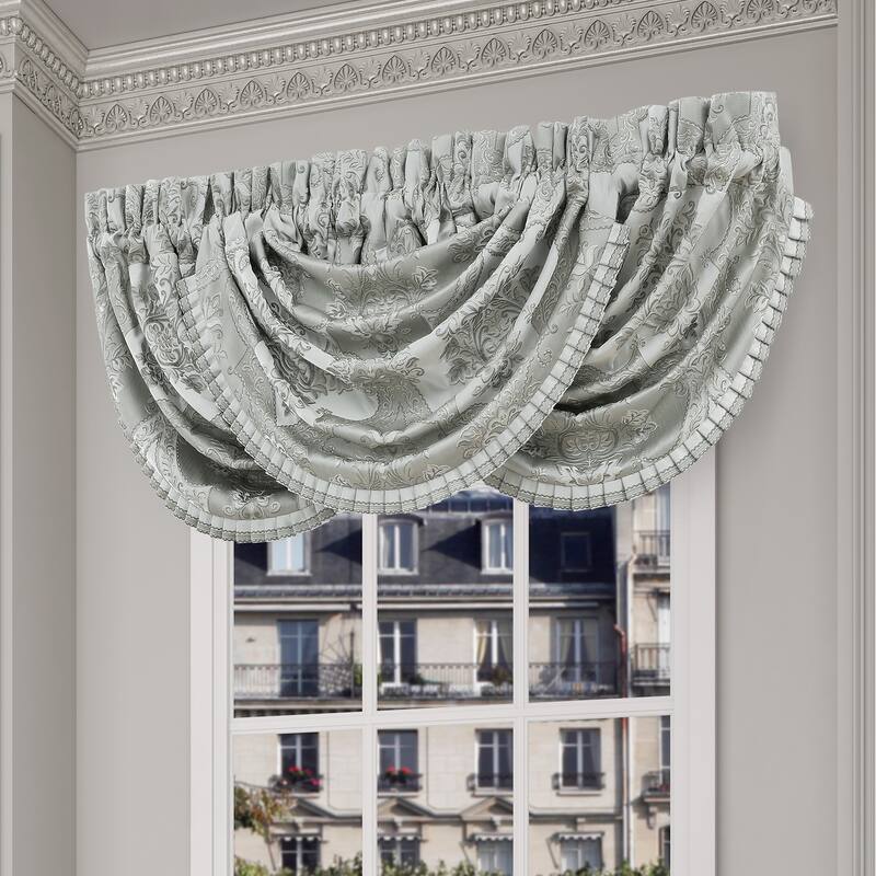 J. Queen New York Sondra Window Waterfall Valance
