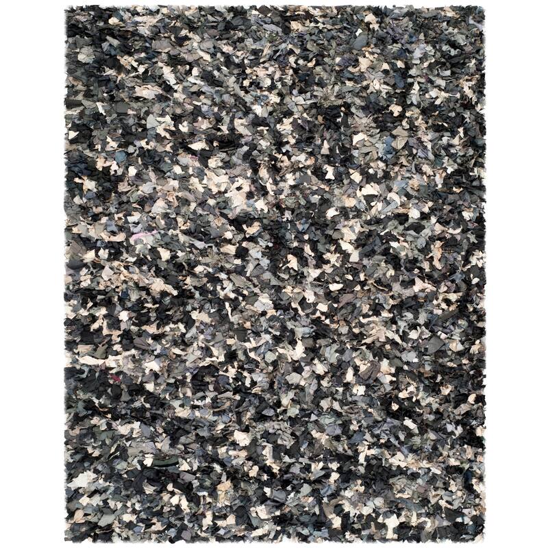 SAFAVIEH Handmade Rio Shag Chihoko 3.5-inch Extra Thick Decorative Rug