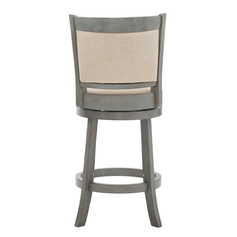 Verona Panel Back Swivel Counter Height Stool by iNSPIRE Q Classic