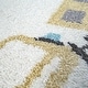preview thumbnail 6 of 4, Nursery Rug with Streets Cars and Trees Motif in Pastel Colors