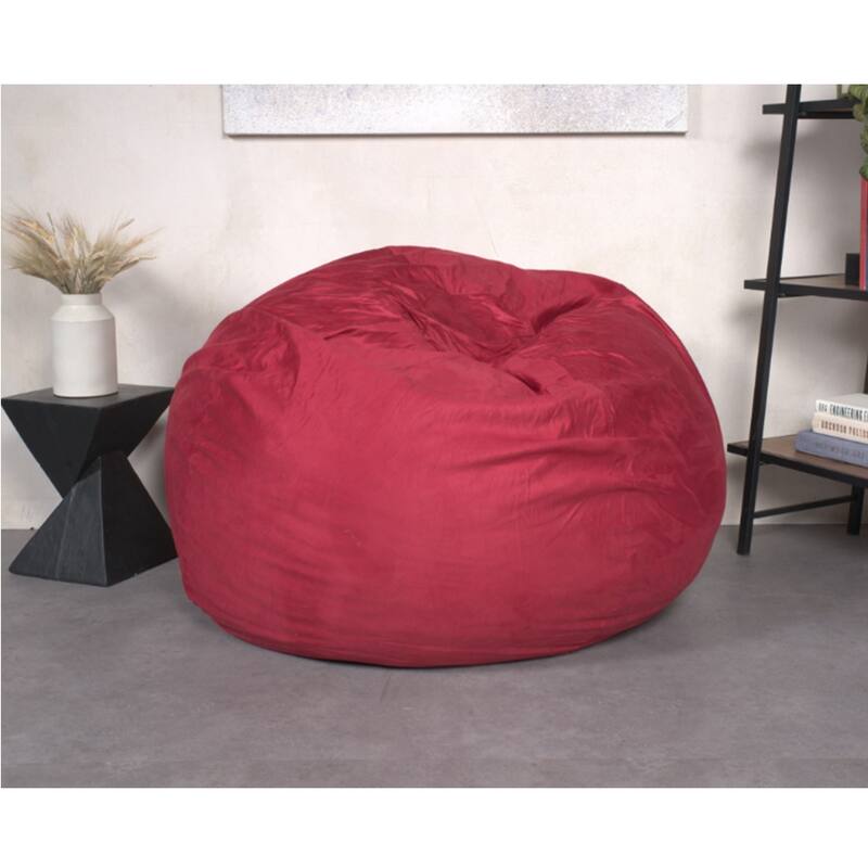 5Foot Comfortable HighDensity Shredded Foam Bean Bag Chair for Kids