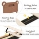 preview thumbnail 9 of 9, Javlergo Twin Size Upholstered Platform Bed Frame with Bear Ears Headboard and Light, Kids Bed Set of 2